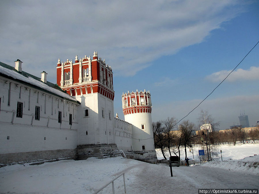 Случайная прогулка по Новодевичьему монастырю Москва, Россия