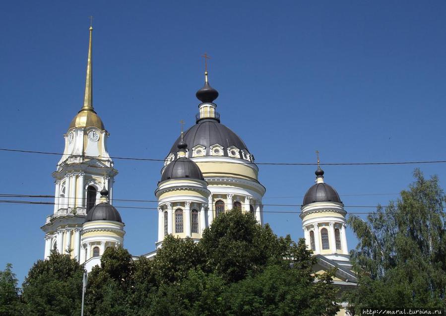 Спасо-Преображенский собор — главный храм Рыбинска