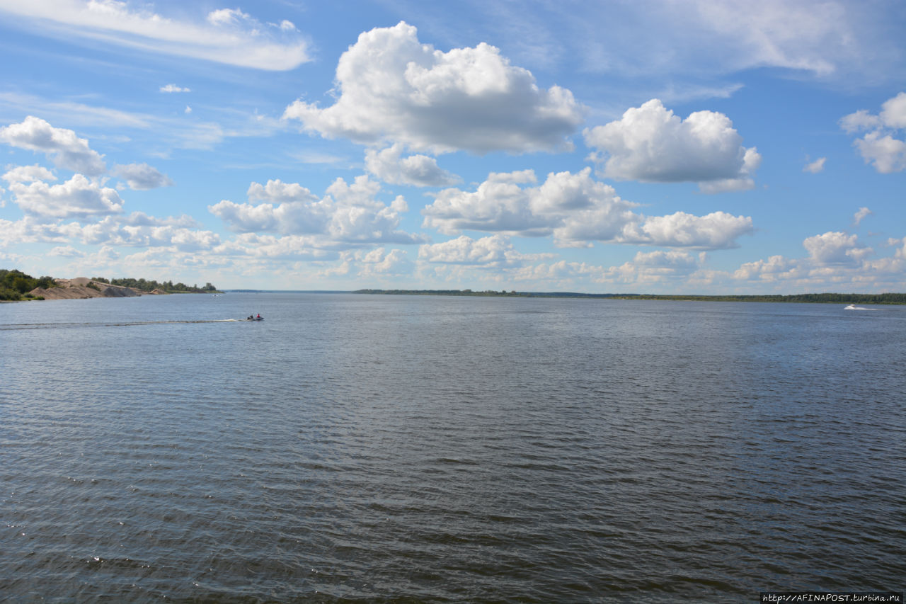 На пароме Лысково, Россия