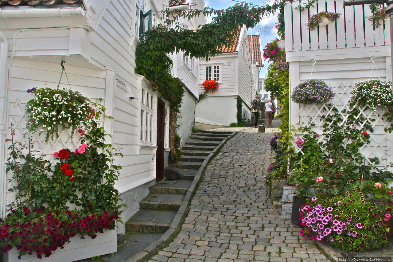 Старый город Ставангера Ставангер, Норвегия