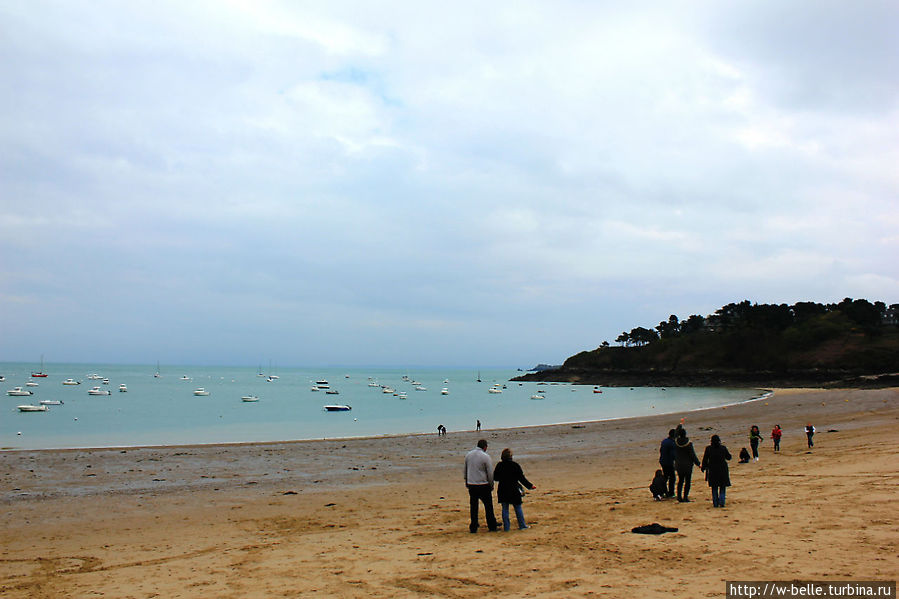 Окрестности и песчаные пляжи Канкаля Канкаль, Франция