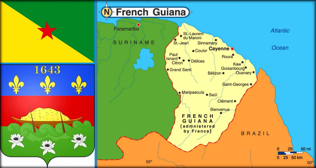 Дорожные зарисовки — Французская Гвиана Французская Гвиана