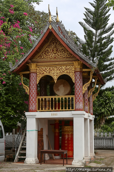 Барабанная башня на территории храмового комплекса Ват Сене Сук Харам. Фото из интернета Луанг-Прабанг, Лаос