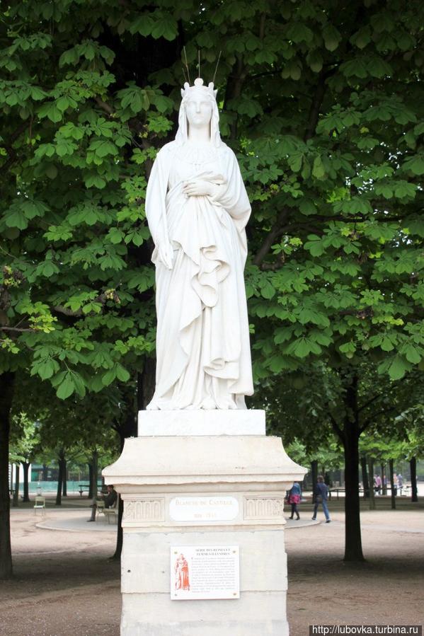 Blanche de Castille 1188-1252
Бланка Кастильская. Жена Людовика VIII Париж, Франция