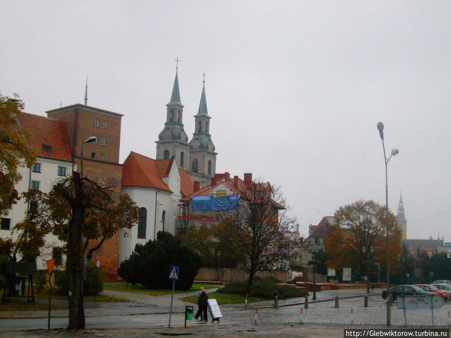 Прогулка по осеннему Бжегу Бжег, Польша