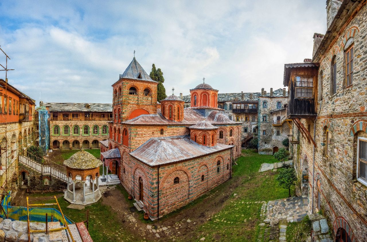 Филофей / Philotheou Monastery