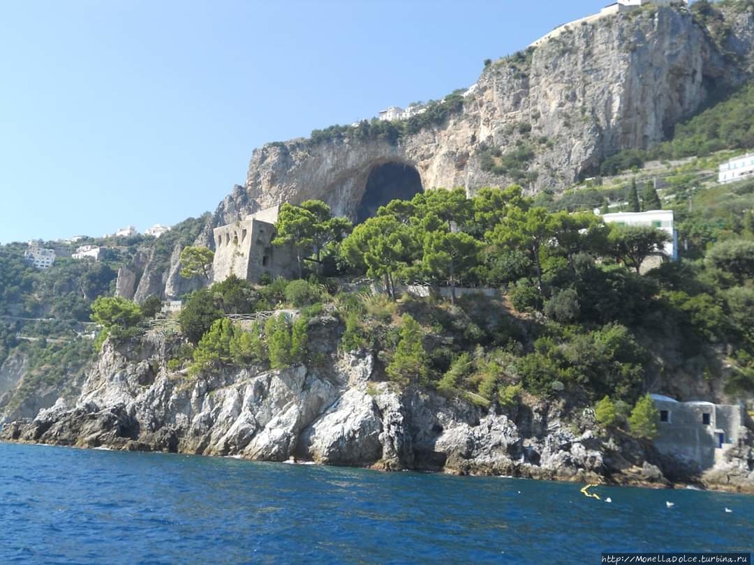 От Positano до Salerno вдоль побережья на скутере Костьера-Амальфиана – Амальфийское побережье, Италия