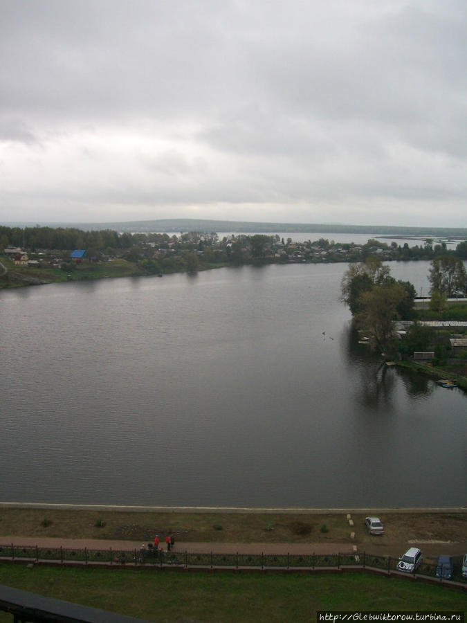 Виды с башни в сентябре Невьянск, Россия