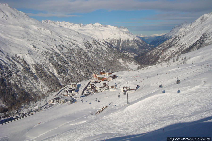 Лучшие горнолыжные трассы в Австрии Хохгургль, Австрия