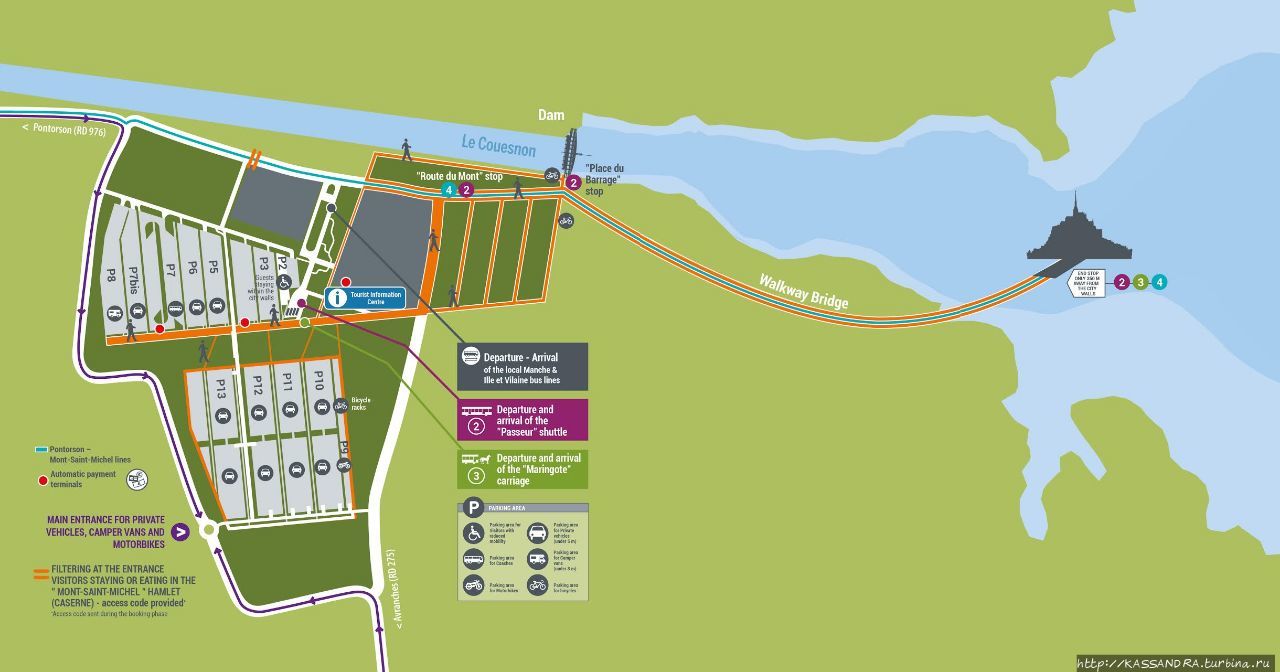 Информационно-туристический центр Мон-Сен-Мишель Мон-Сен-Мишель, Франция