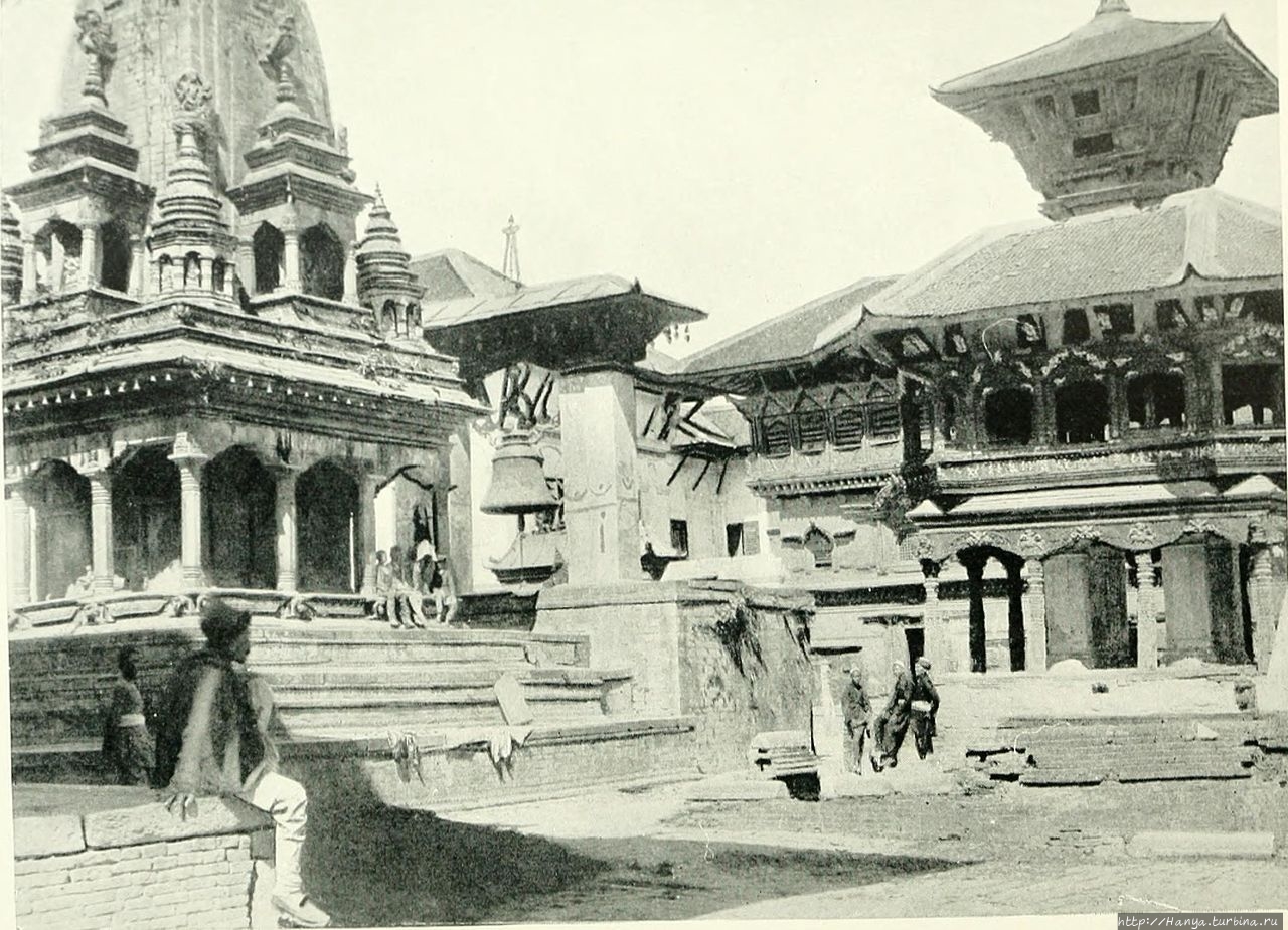 Фото 1912 г. Из интернета Бхактапур, Непал
