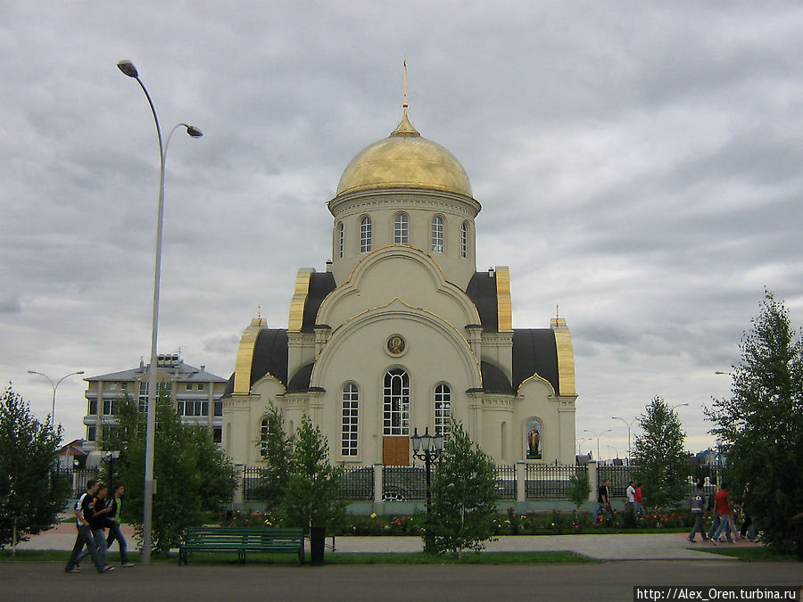 Церковь в Ростошах Оренбург, Россия