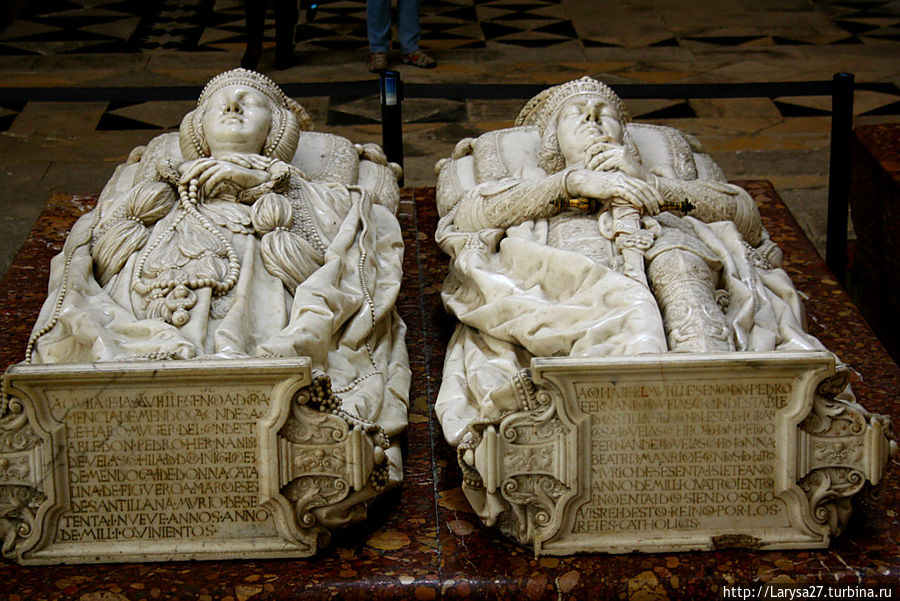 Надгробия в капелле Кондестабле Верховного Коннетабля Кастилии и его супруги Бургос, Испания