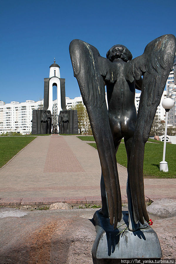 Минск, Плачущий ангел Беларусь