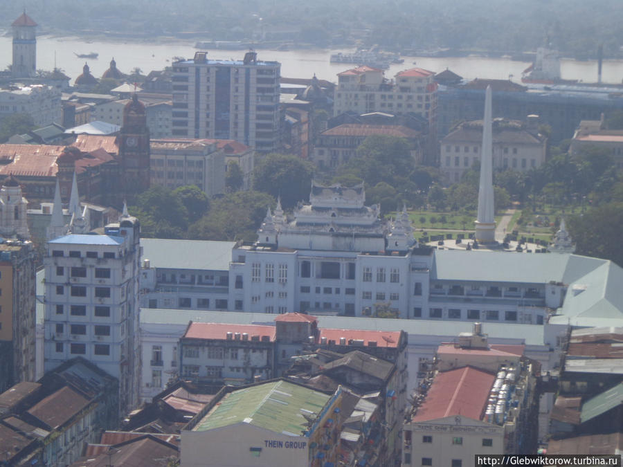 Одна из лучших обзорных точек в Янгоне Янгон, Мьянма