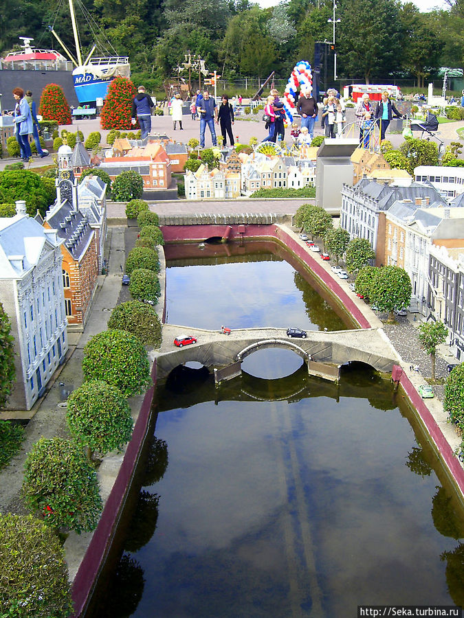 Настоящий город в миниатюре Схевенинген, Нидерланды