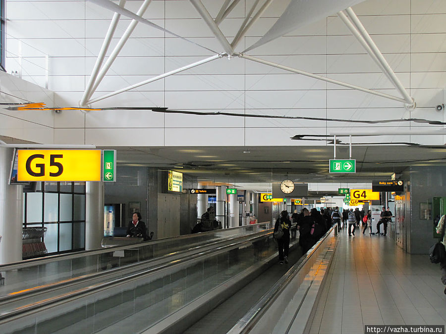 Аэропорт Схипхол.