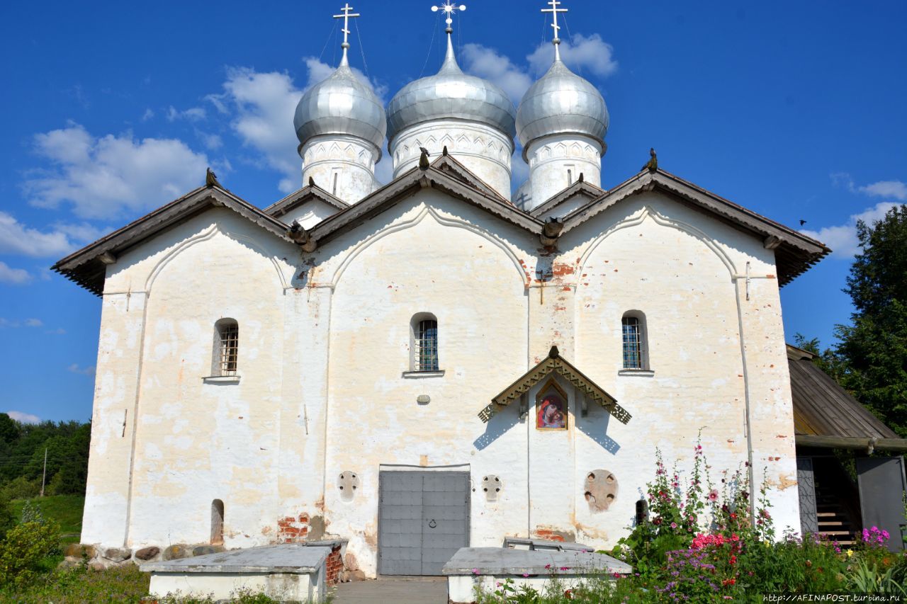 Храм Бориса и Глеба в Плотниках Великий Новгород, Россия