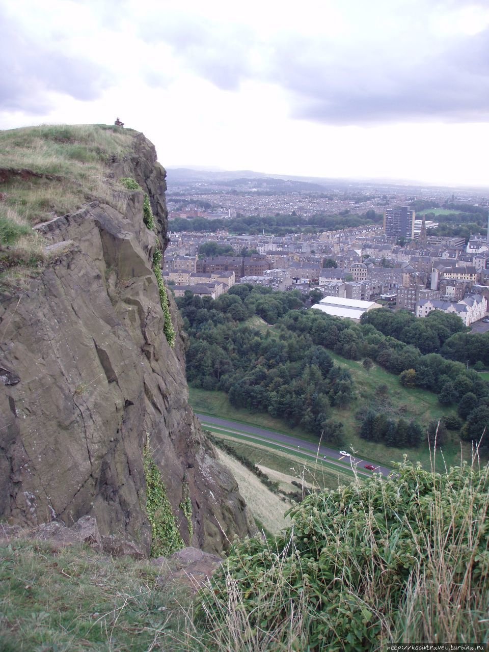 Эдинбург и восхождение на гору Артурс Сит(Arthur's Seat) Эдинбург, Великобритания