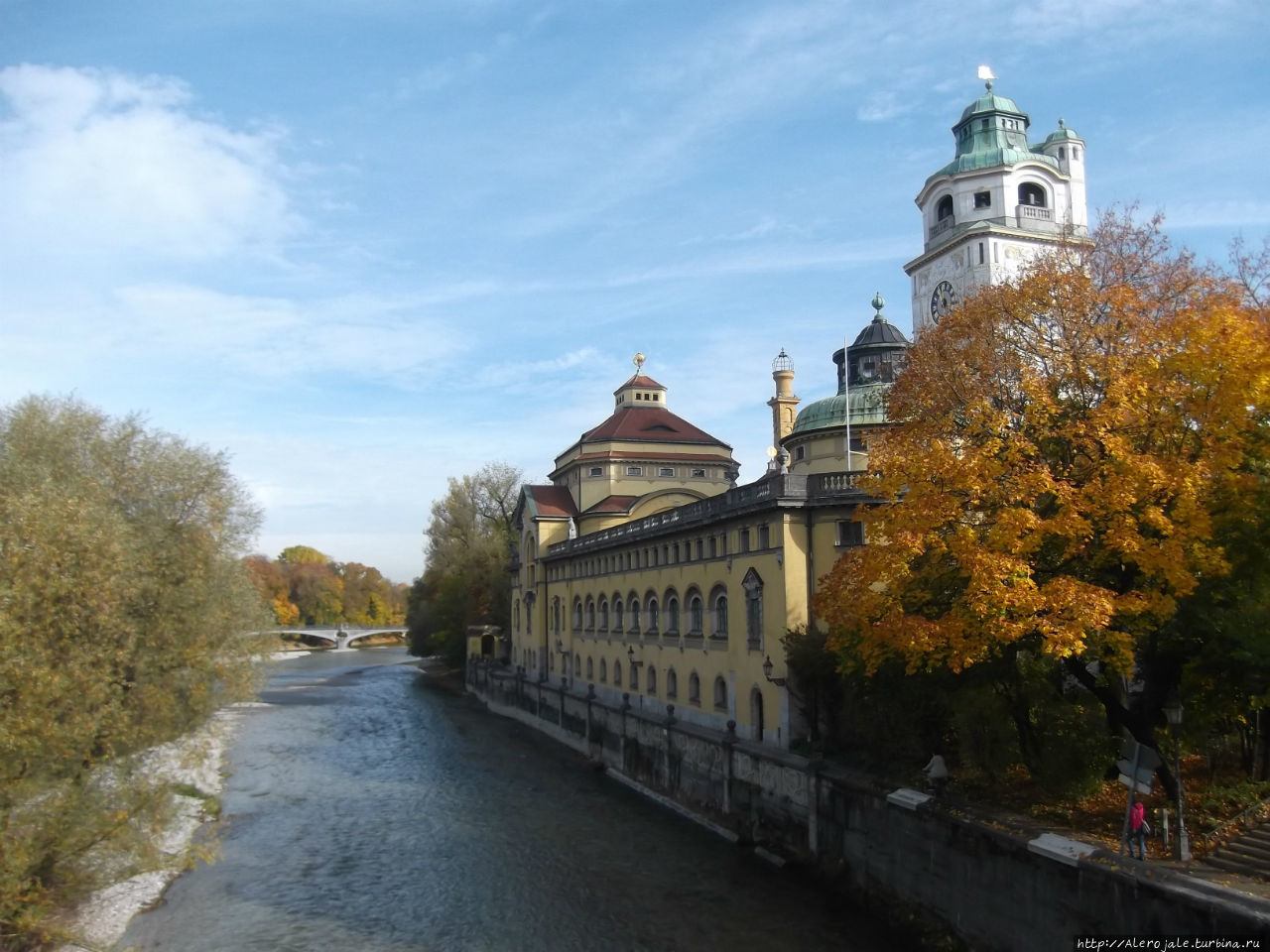 Осень в столице Баварии Мюнхен, Германия