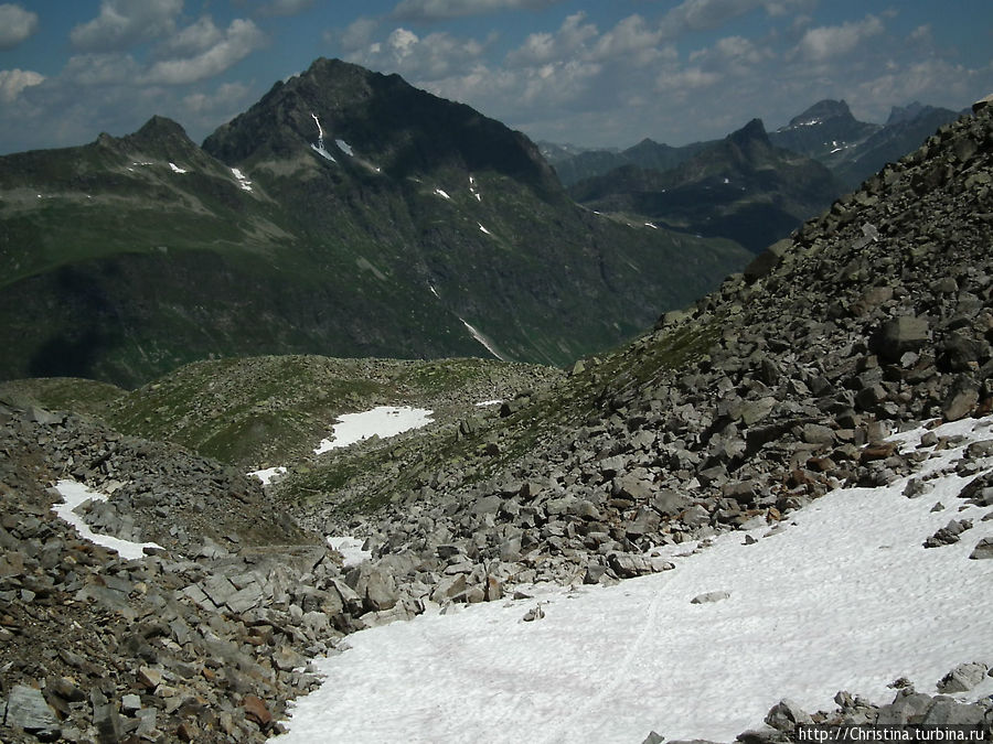 Сложный трек Wiesbadener Hutte Галтюр, Австрия