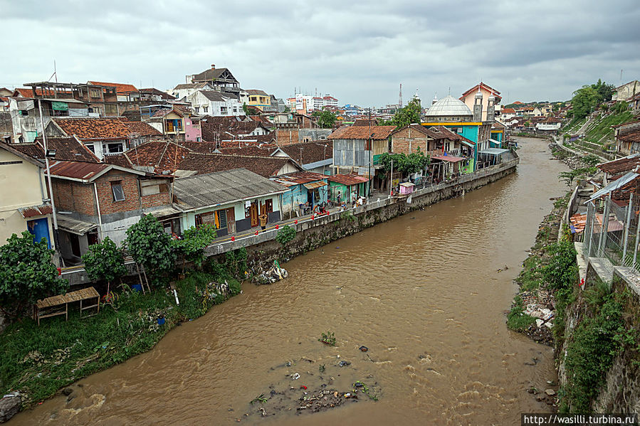 Район для бедных. Джокьякарта. Ява, Индонезия