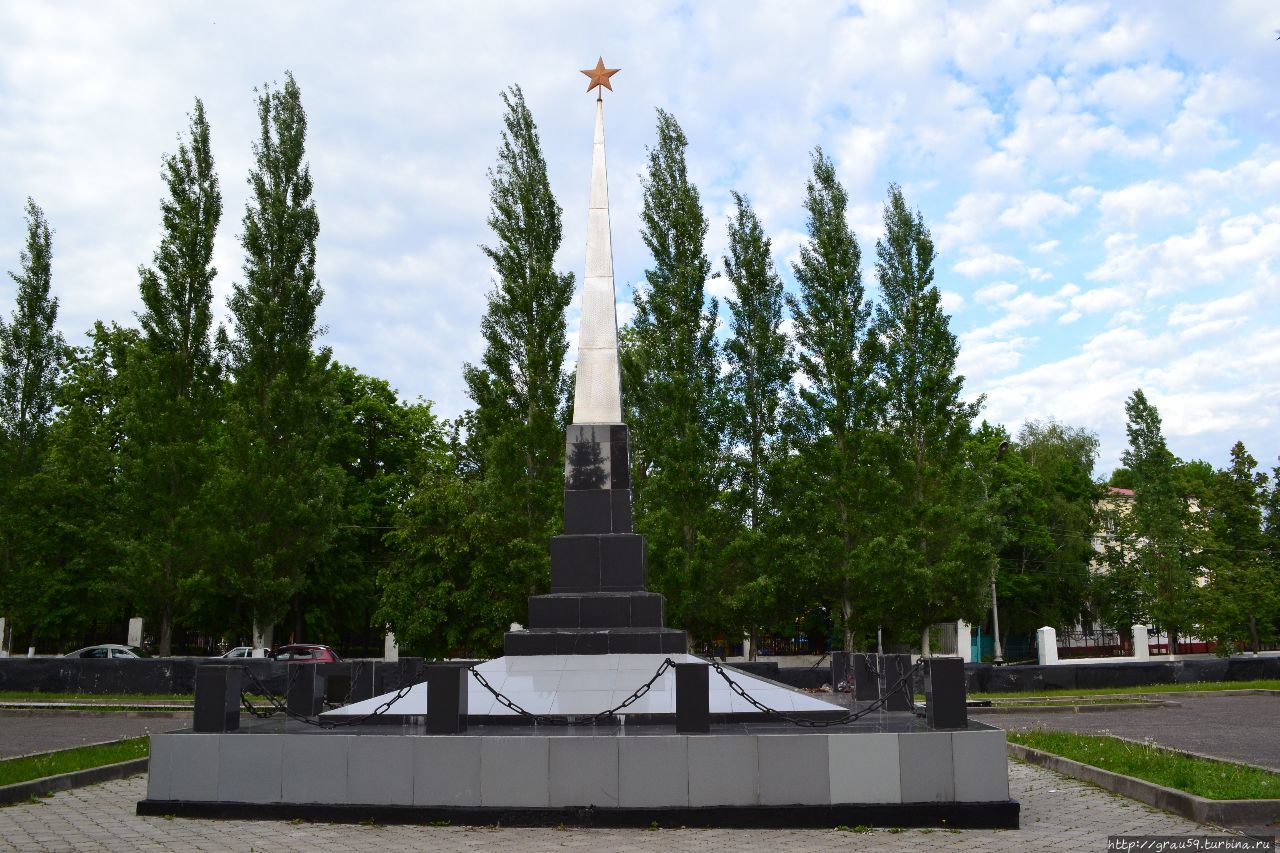 Мемориал героям гражданской и отечественной войны Мичуринск, Россия