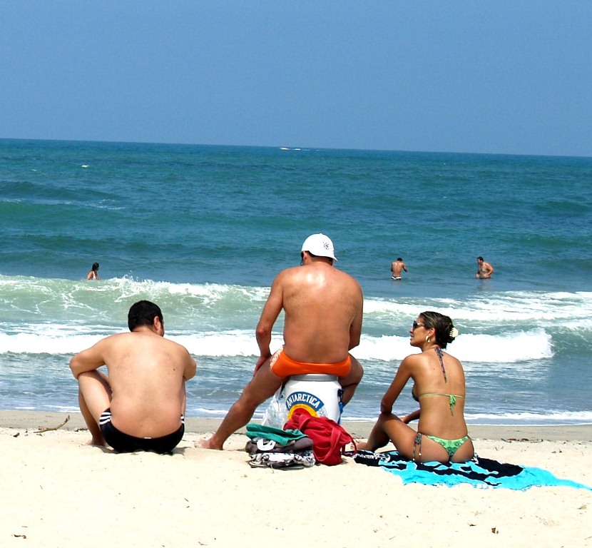 Пляж Итамамбука Убатуба, Бразилия