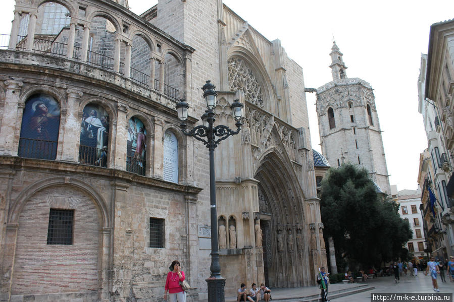 Кафедральный собор. Часть Северного фасада Валенсия, Испания