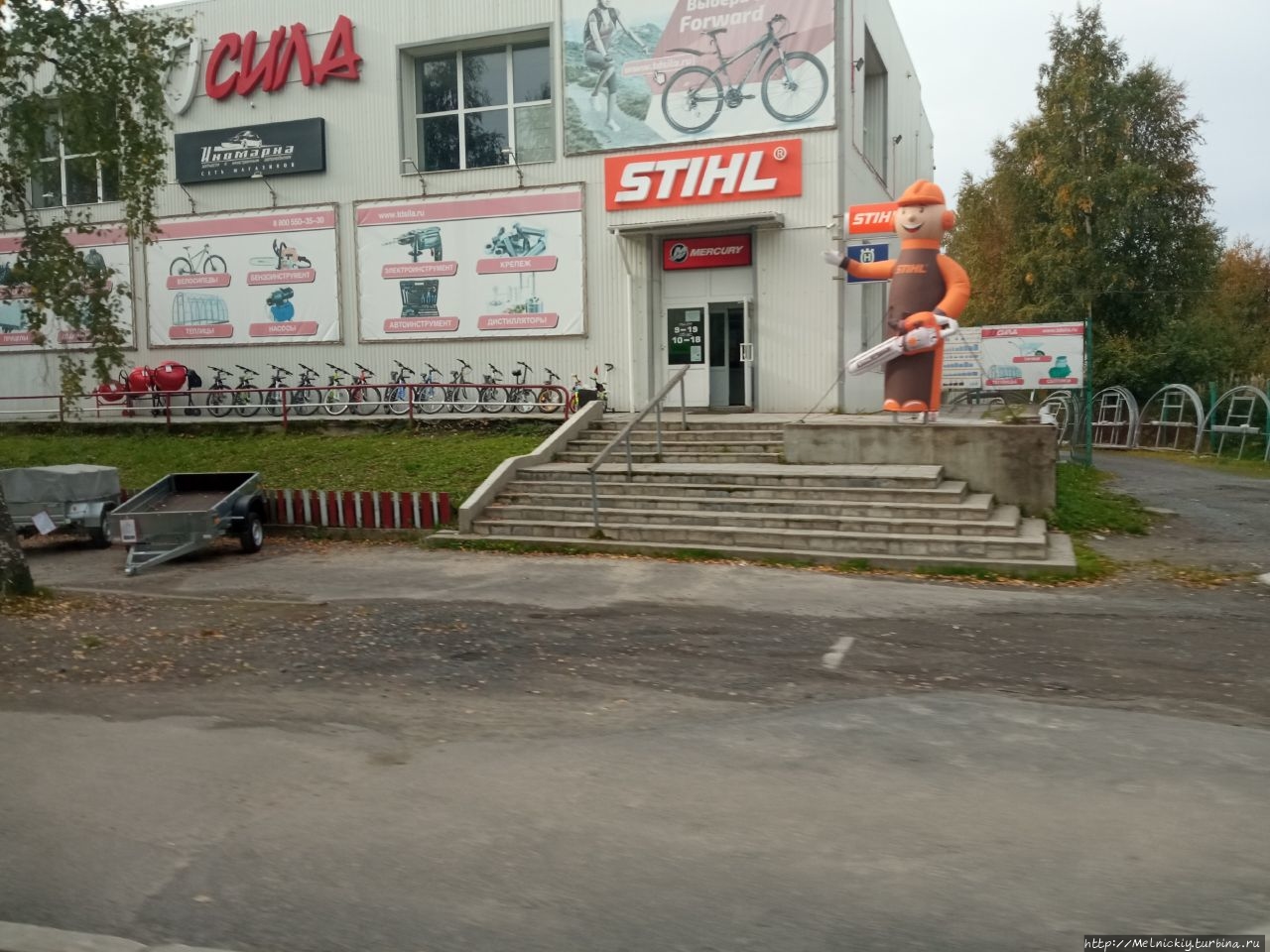 Короткая остановка в Беломорске Беломорск, Россия