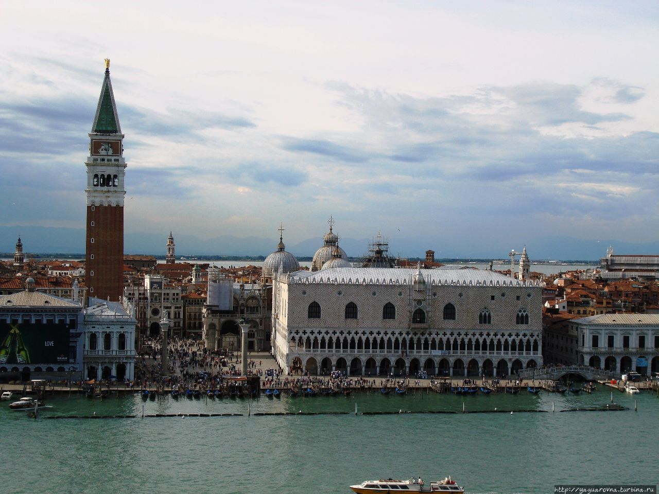 Венеция с борта Венеция, Италия
