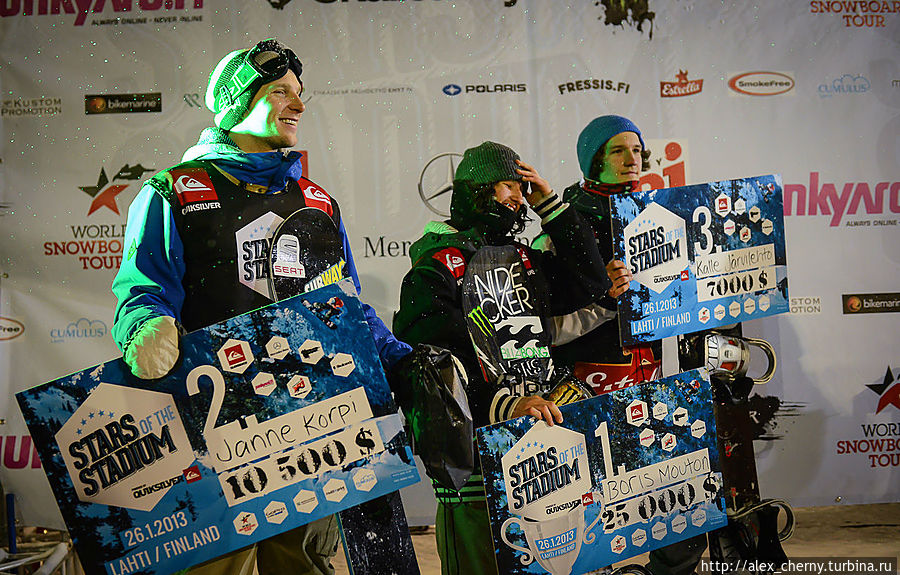 Призеры с деньгами. Немаленькими