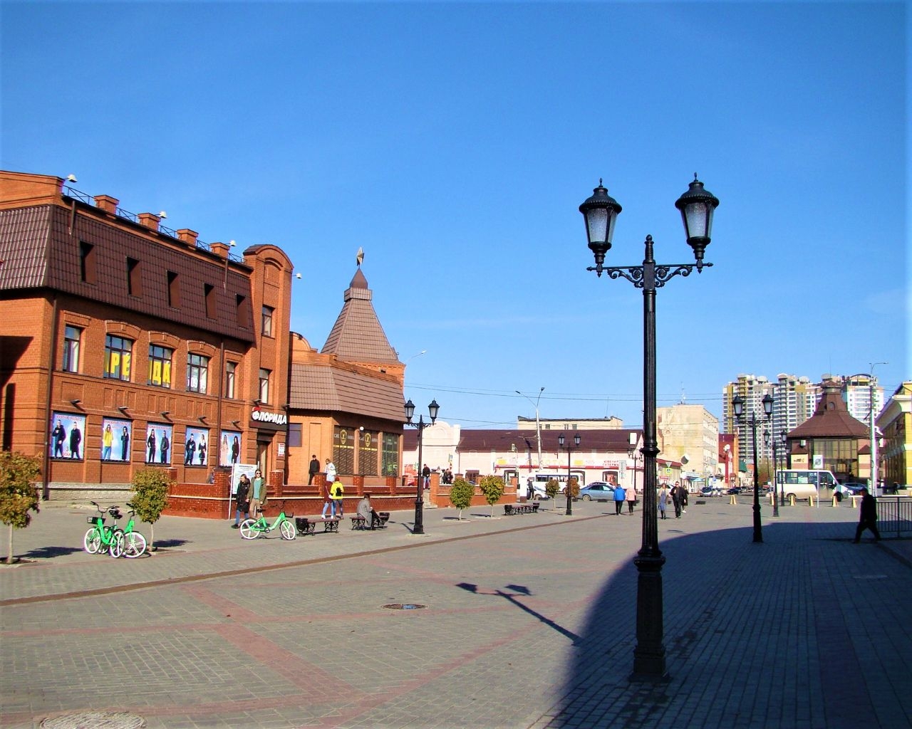 Мало-Тобольская пешеходная улица Барнаул, Россия