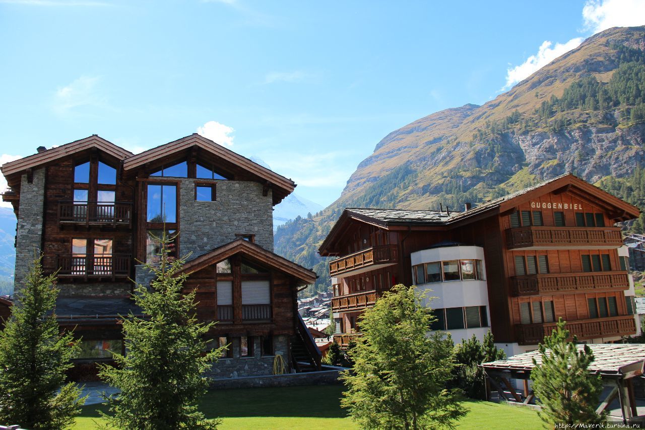 Церматт-знакомство с очаровательным альпийским городком Церматт, Швейцария
