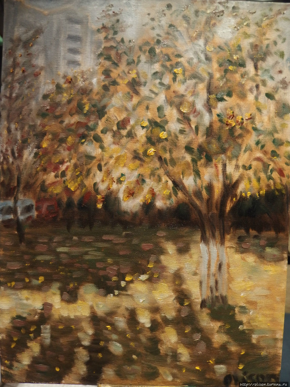 Осень в любимом городе Москва, Россия