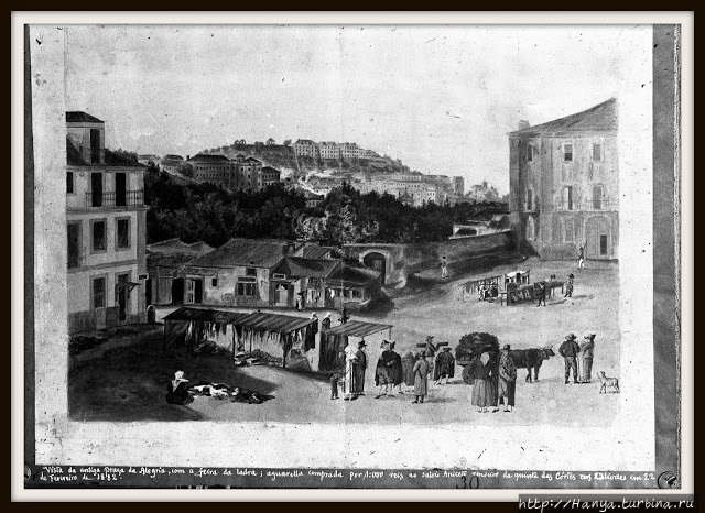 1882. Фейра да Ладра. Из интернета Лиссабон, Португалия
