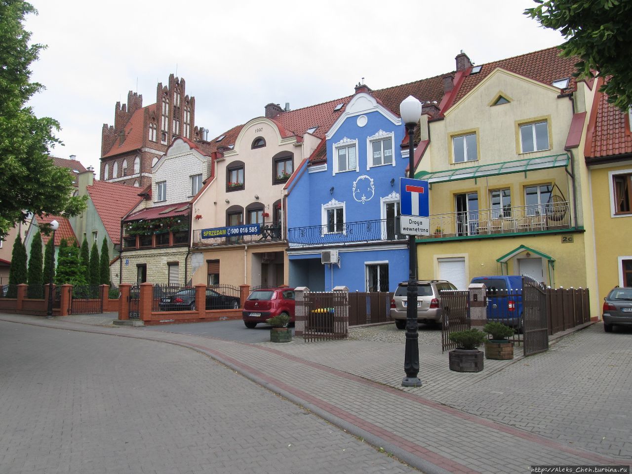 Улицы города Бартошице, Польша