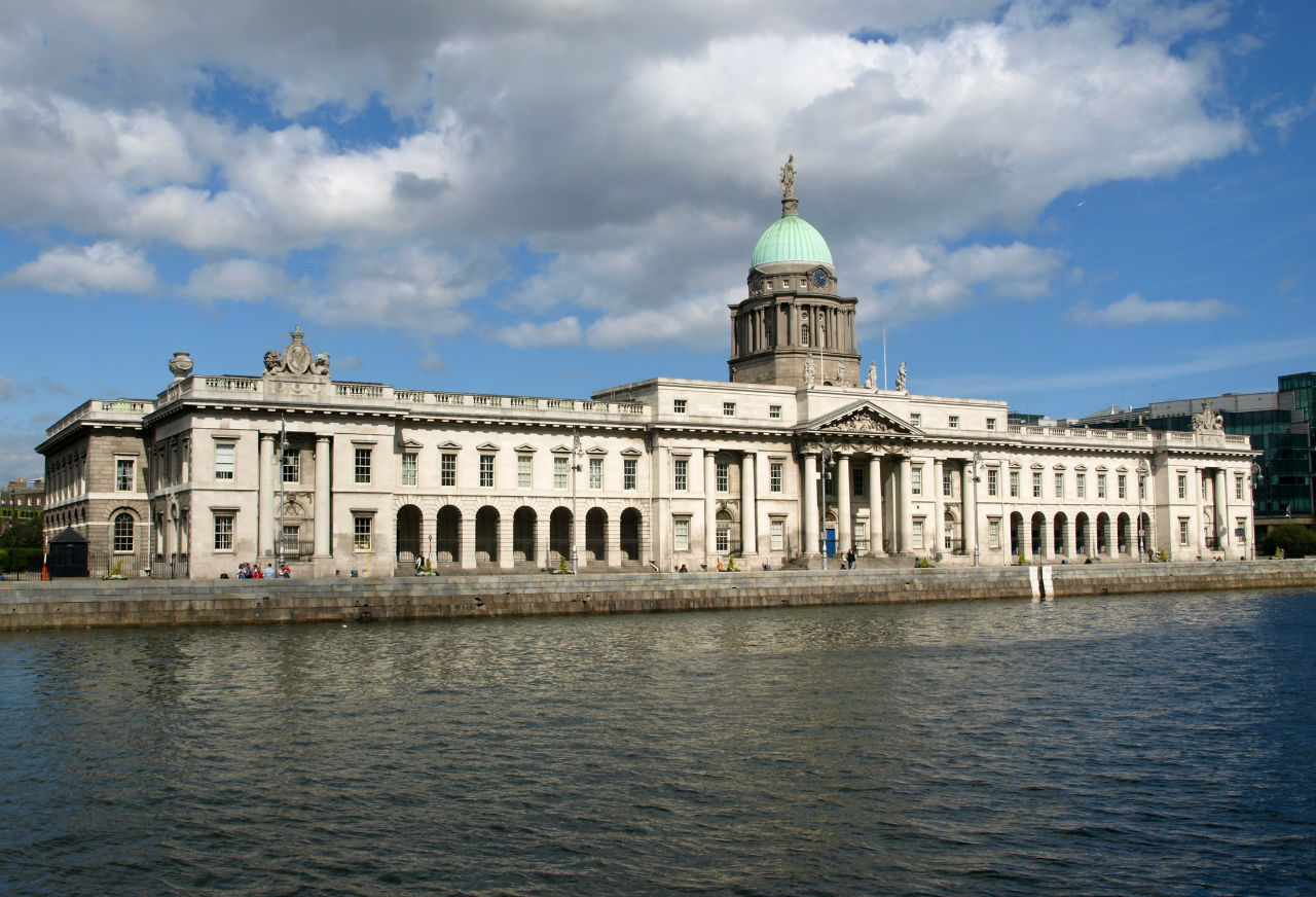 Здание Таможни. Википедия Дублин, Ирландия