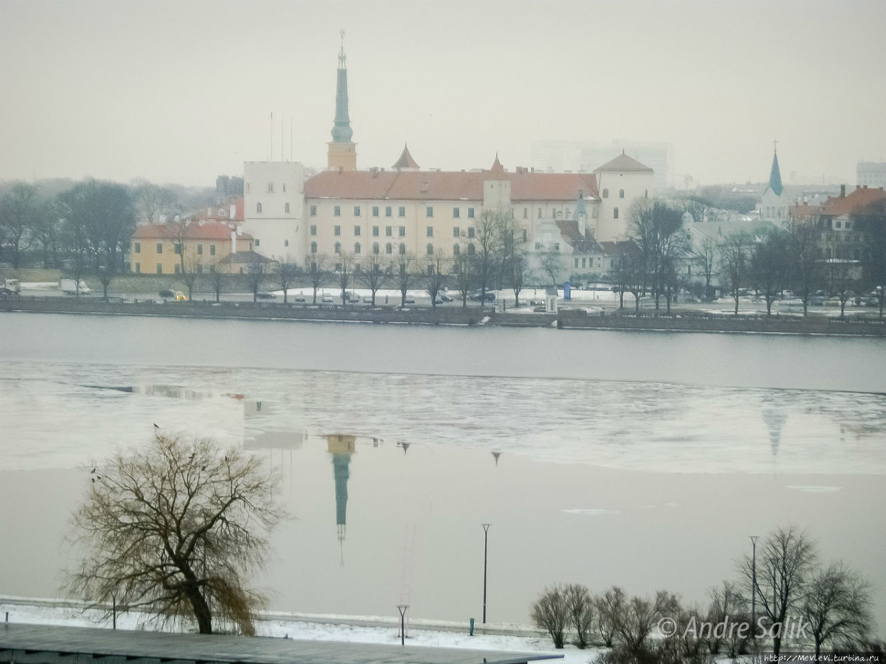 Рига в январе Рига, Латвия