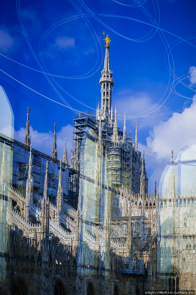 Поход в Музей современного искусства Милан, Италия