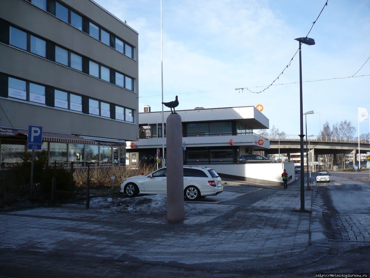 Памятник чайке Ханко, Финляндия