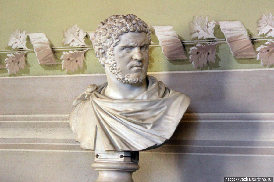 Септимий Бассиан Каракалла. Римский император из династии Северов. Флоренция, Италия