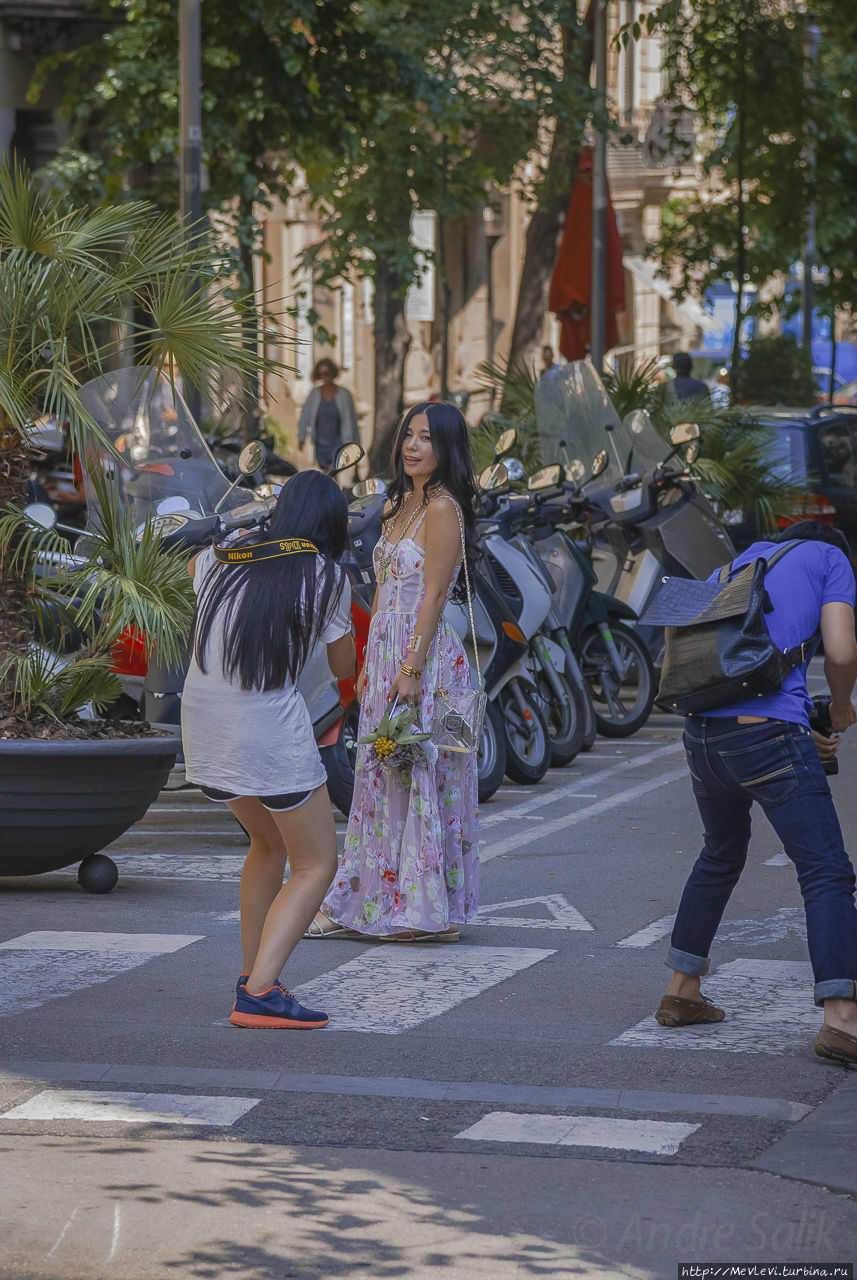 Интересный район в Барселоне Барселона, Испания