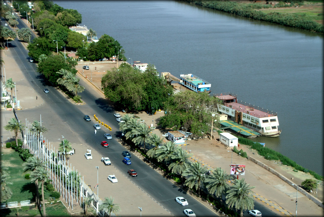 Наследие Каддафи или лучшая смотровая площадка Хартума Хартум, Судан