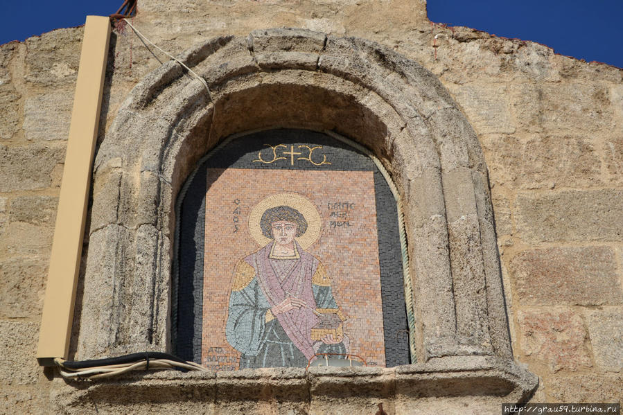 Церковь святого Пантелеймона Родос, остров Родос, Греция