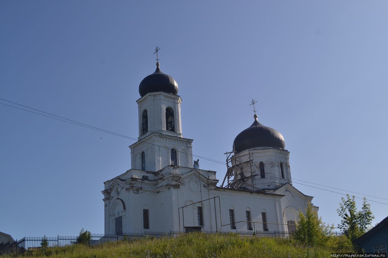 Храм в бывшем селе Ключево