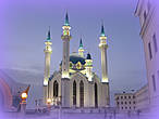 Мечеть Кул Шариф в новогоднем убранстве