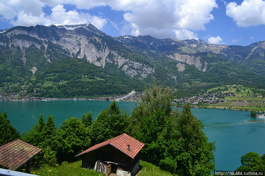 Озеро Бриенц Кантон Берн, Швейцария