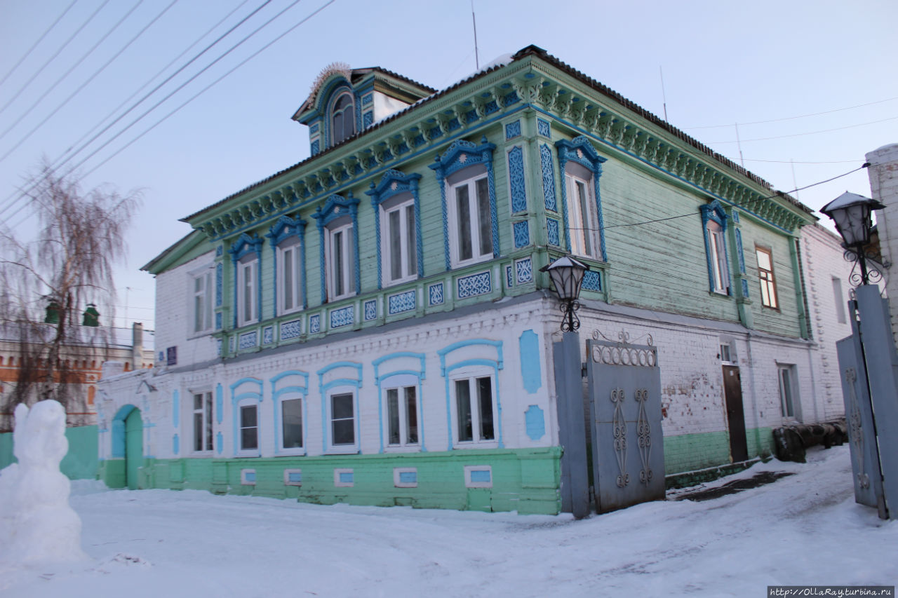 Один из старых домов Городец, Россия