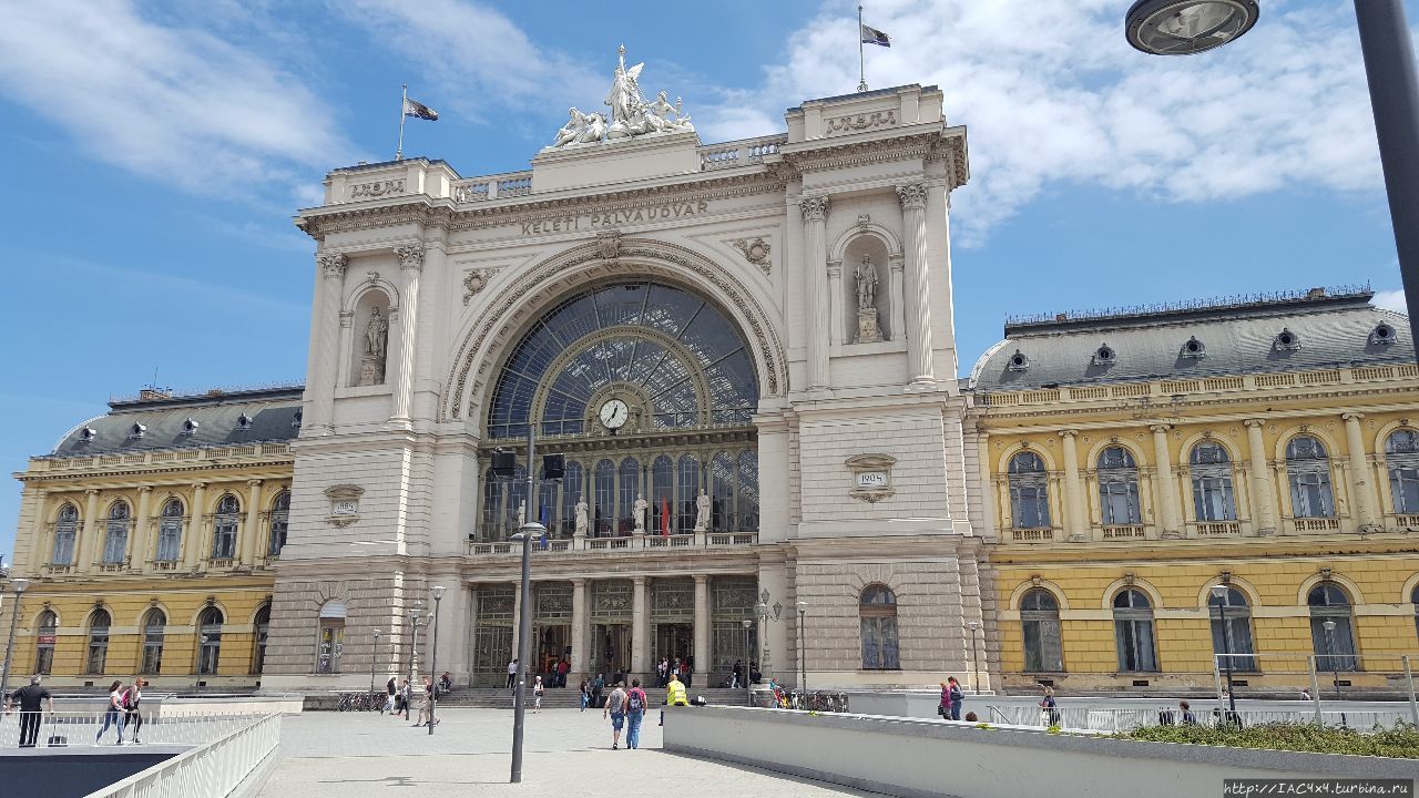 Железнодорожный вокзал Келети Будапешт, Венгрия